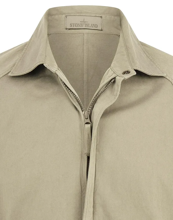 116F4 Overshirt In BeigeOvershirts Beige Mens Stone Island Overshirts