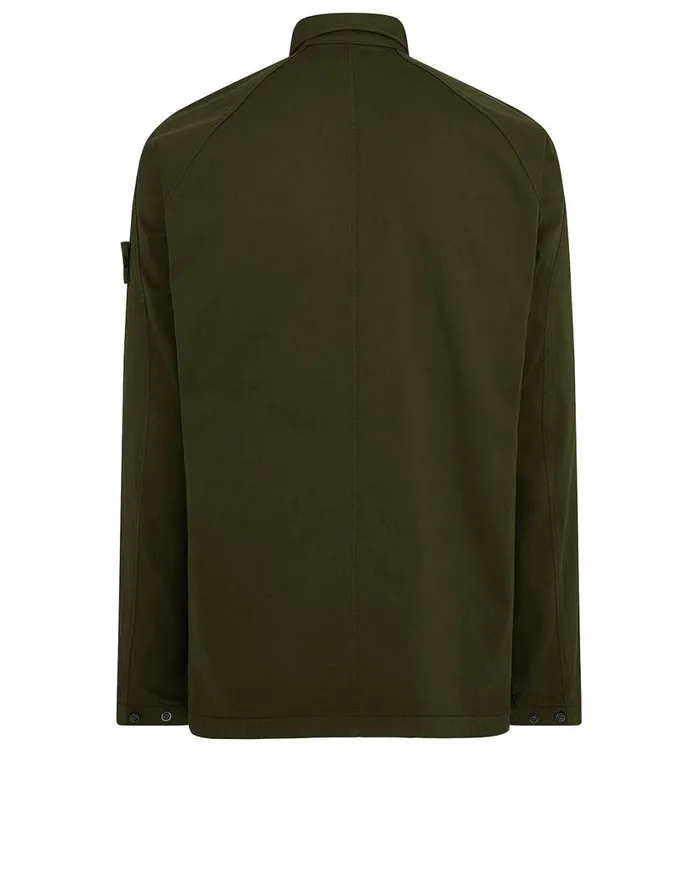116F4 Overshirt In KhakiOvershirts Khaki Mens Stone Island Overshirts