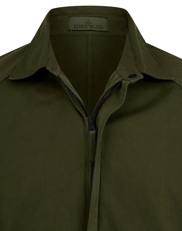 116F4 Overshirt In KhakiOvershirts Khaki Mens Stone Island Overshirts