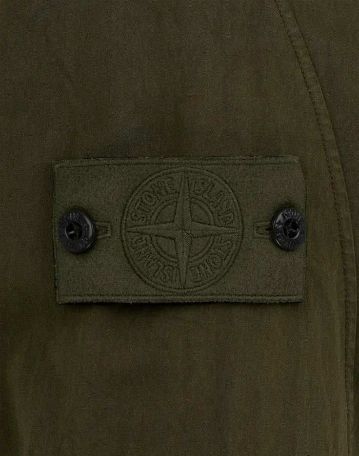 116F4 Overshirt In KhakiOvershirts Khaki Mens Stone Island Overshirts