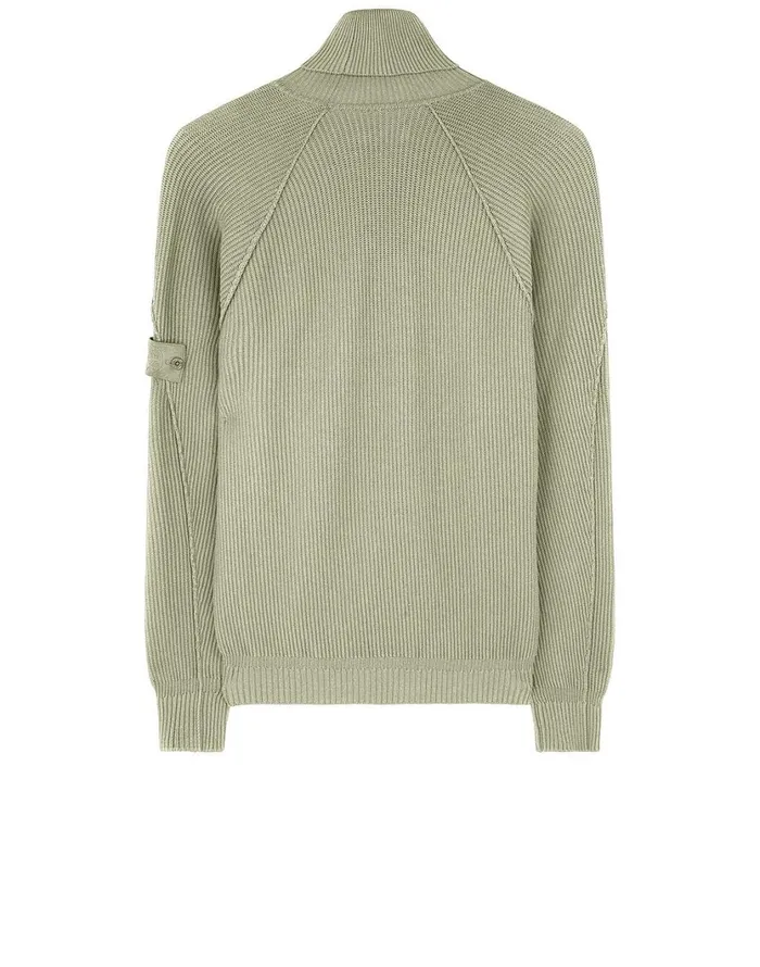 582Fa Turtleneck Jumper In BeigeKnitwear Beige Mens Stone Island Knitwear