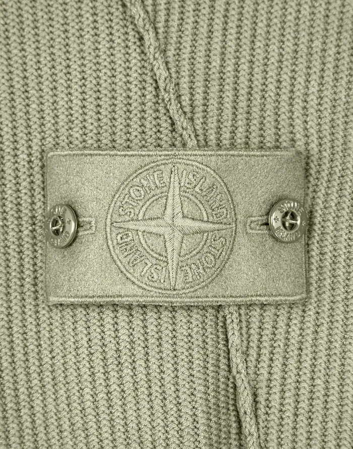 582Fa Turtleneck Jumper In BeigeKnitwear Beige Mens Stone Island Knitwear