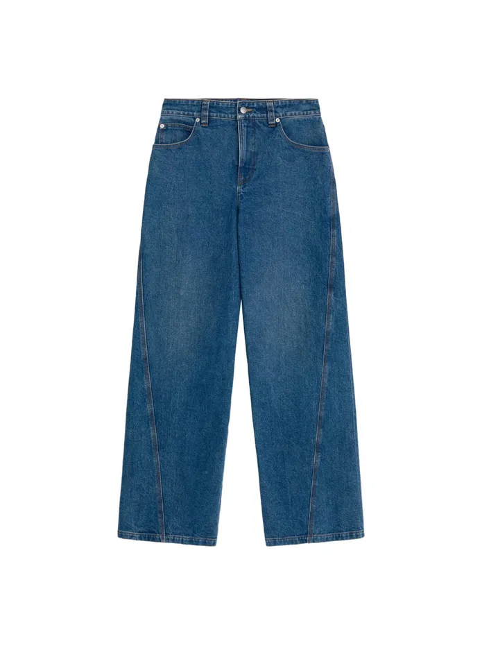 ALC Bottoms Abbott Stretch Denim Jean Medium Wash 8211 Women
