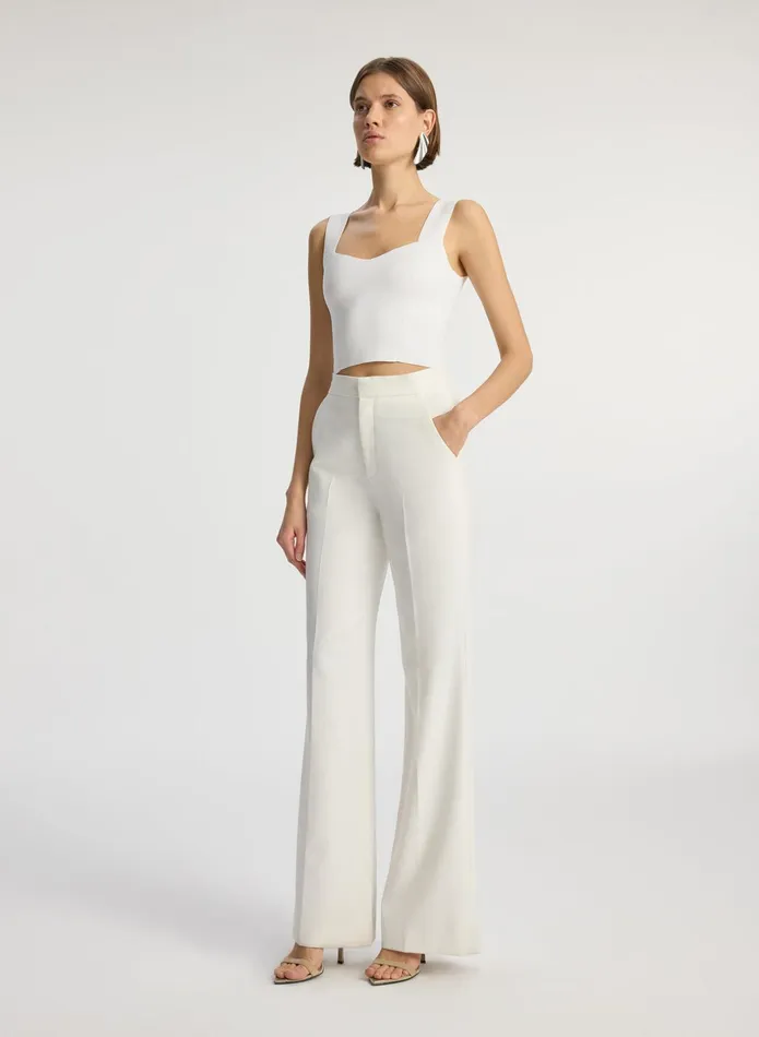 ALC Bottoms Chelsea Tailored Pant Daikon 8211 Women