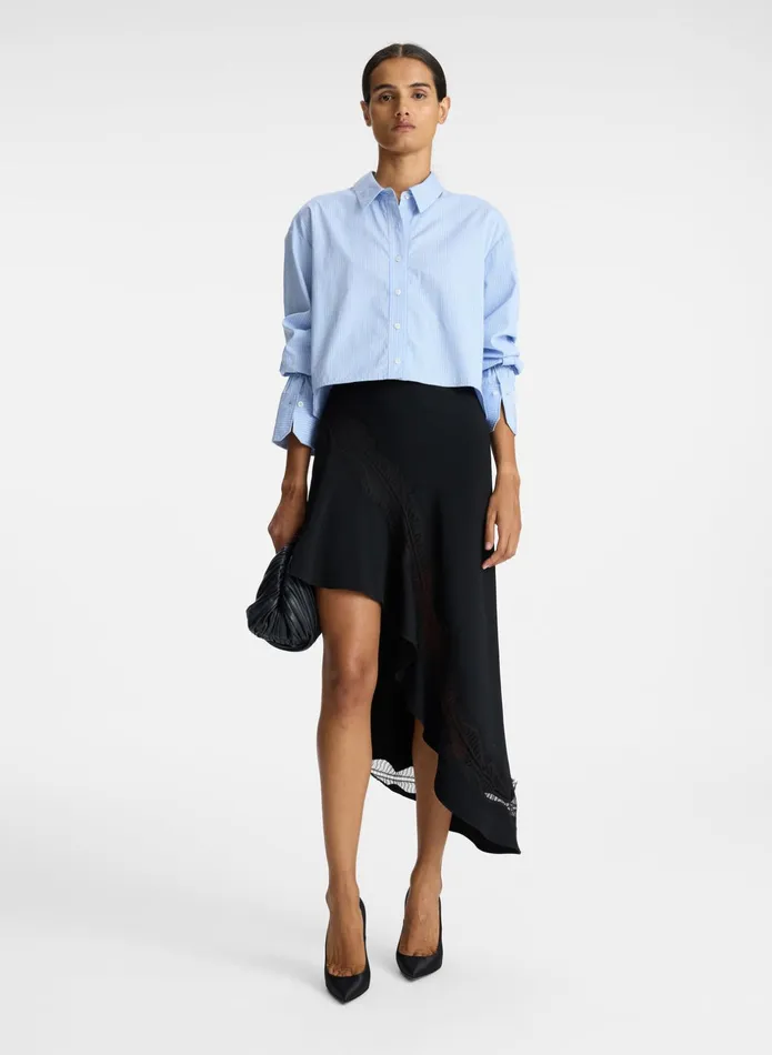 ALC Bottoms Dixie Asymmetrical Skirt Black 8211 Women