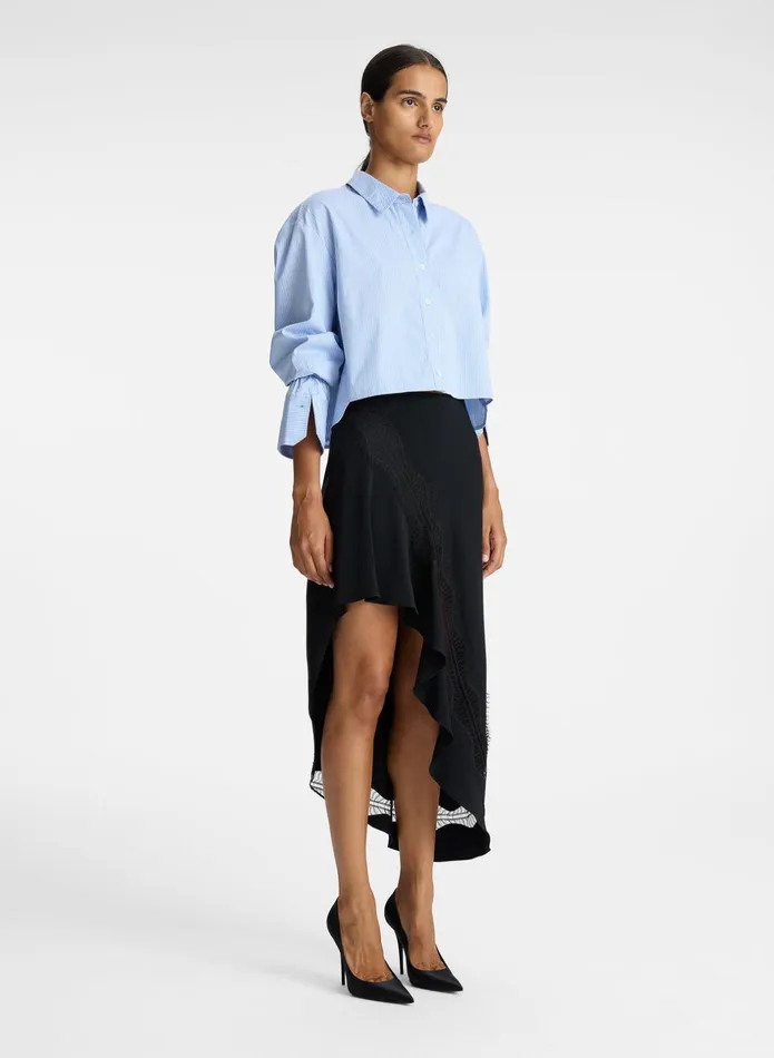 ALC Bottoms Dixie Asymmetrical Skirt Black 8211 Women