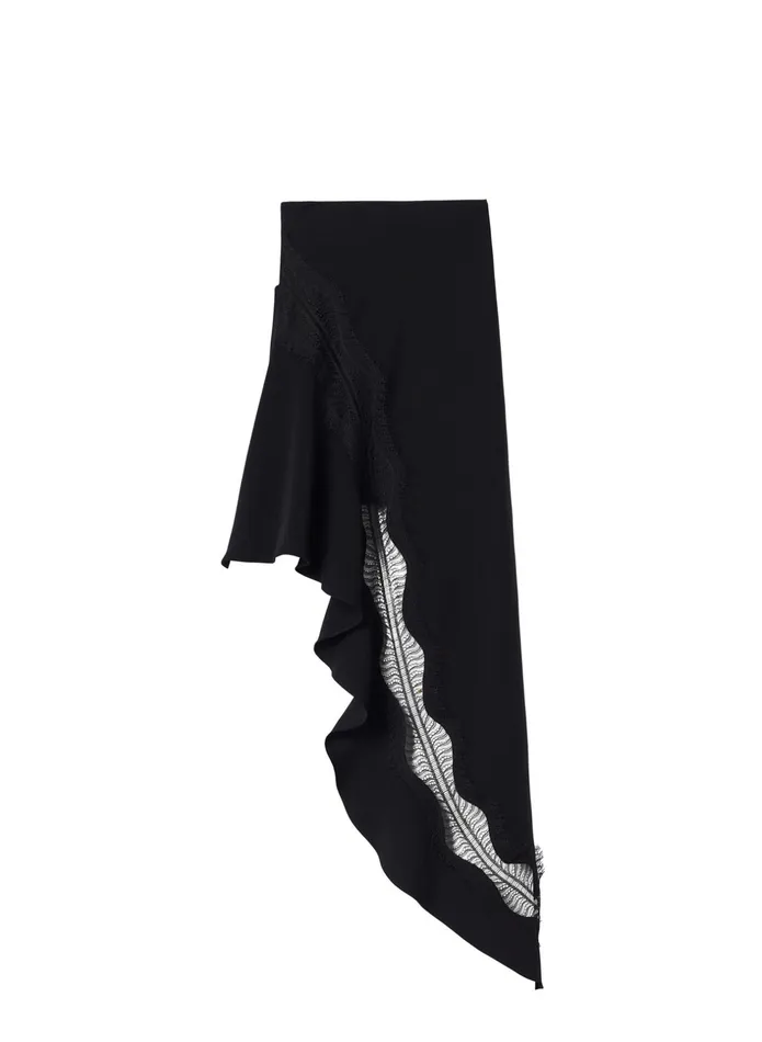 ALC Bottoms Dixie Asymmetrical Skirt Black 8211 Women