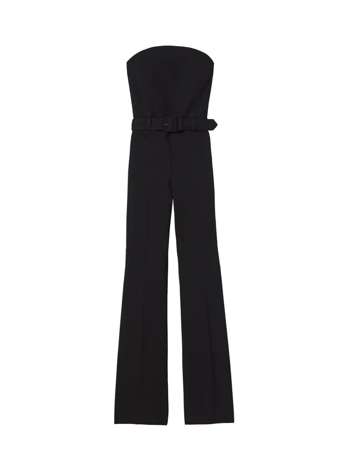 ALC Bottoms Kate Strapless Jumpsuit Black 8211 Women