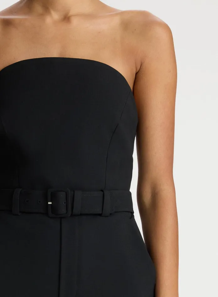 ALC Bottoms Kate Strapless Jumpsuit Black 8211 Women