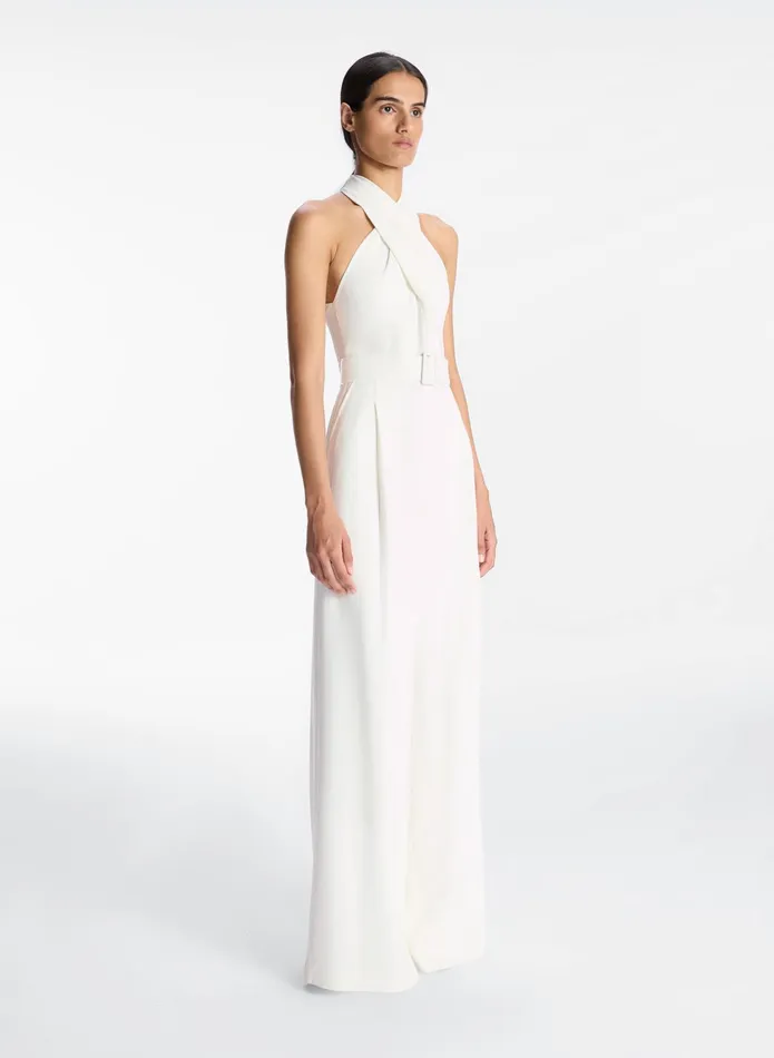 ALC Bottoms Murphy WideLeg Jumpsuit White 8211 Women