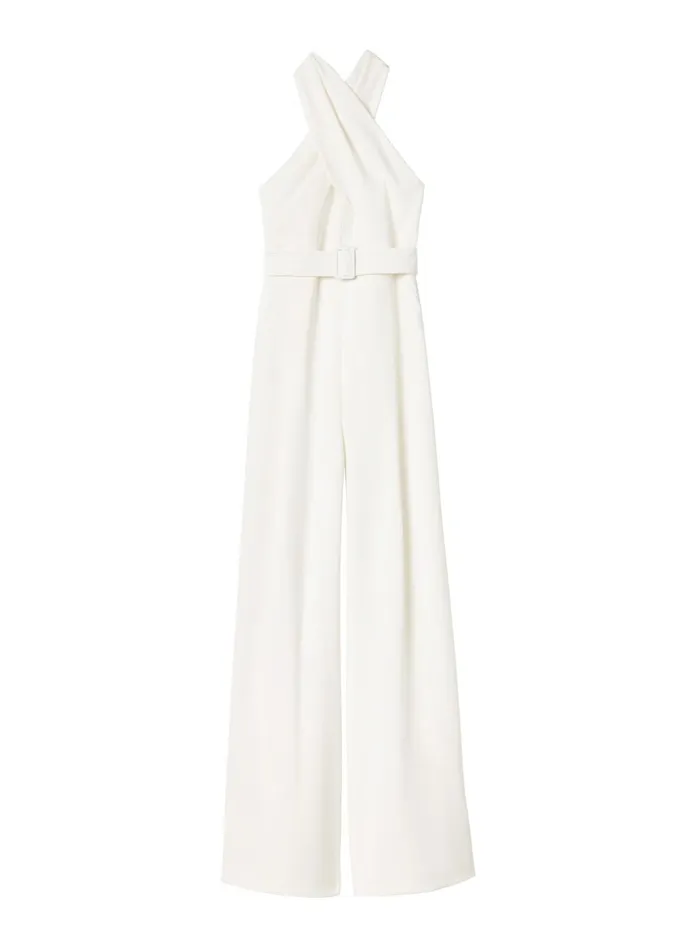 ALC Bottoms Murphy WideLeg Jumpsuit White 8211 Women