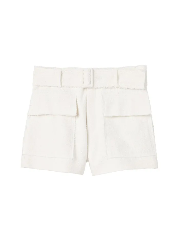ALC Bottoms Oakland Cotton Tweed Short White 8211 Women