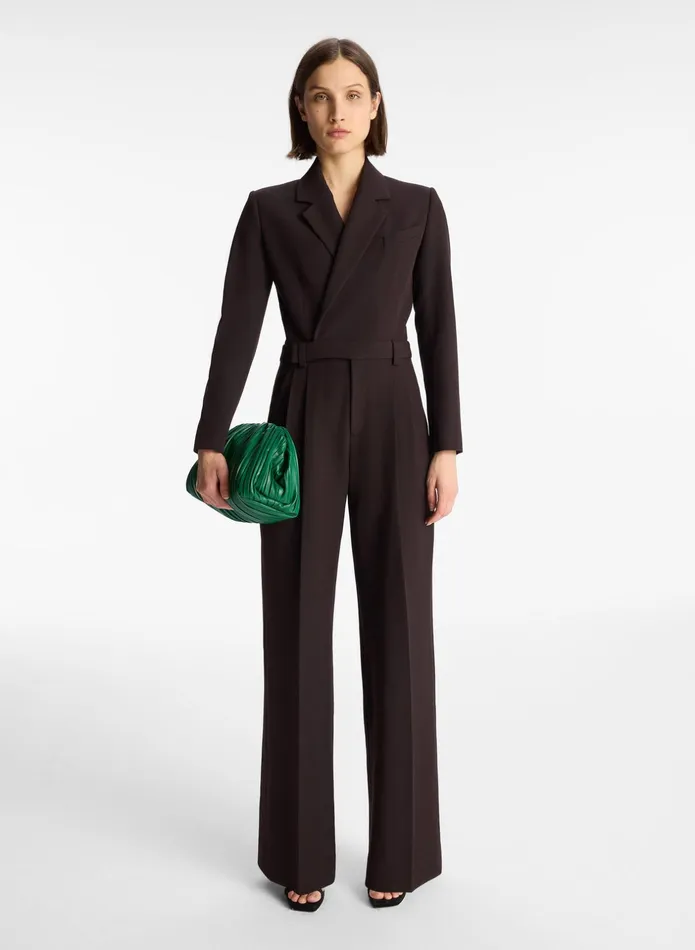 ALC Bottoms Tatum Cut Out Jumpsuit Hickory 8211 Women