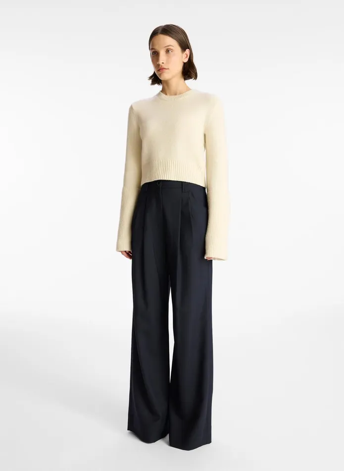 ALC Bottoms Tommy WideLeg Pant Navy 8211 Women