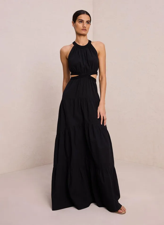 ALC Dresses Casey Crochet Trim Dress Black 8211 Women