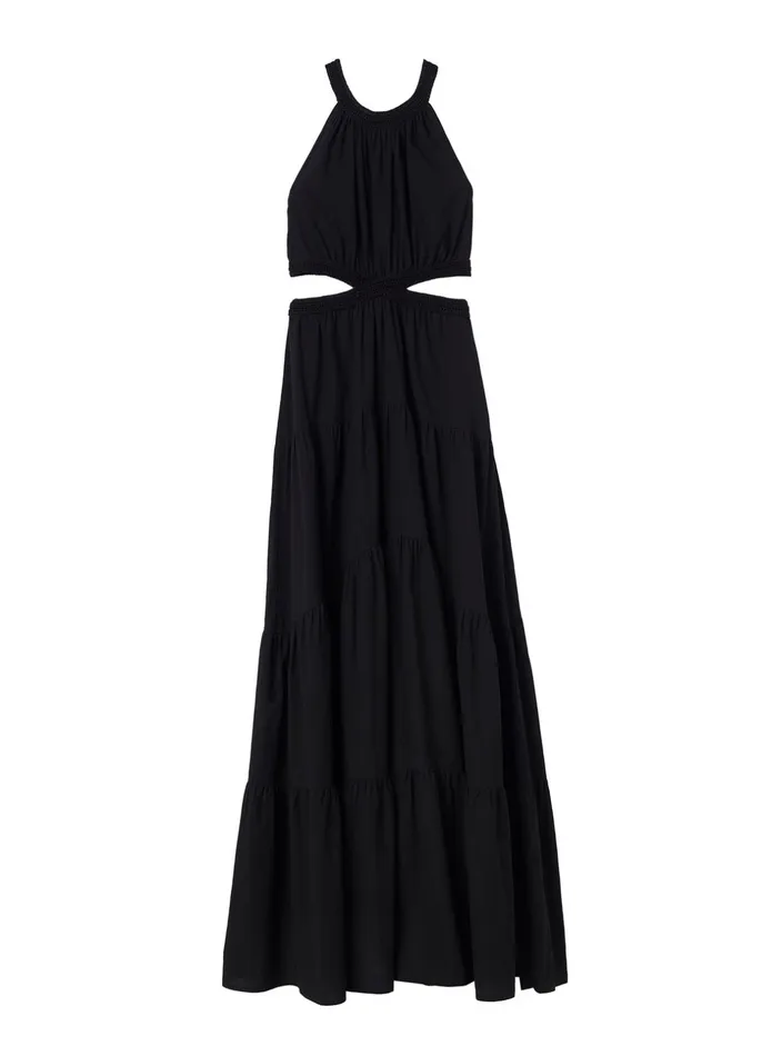 ALC Dresses Casey Crochet Trim Dress Black 8211 Women