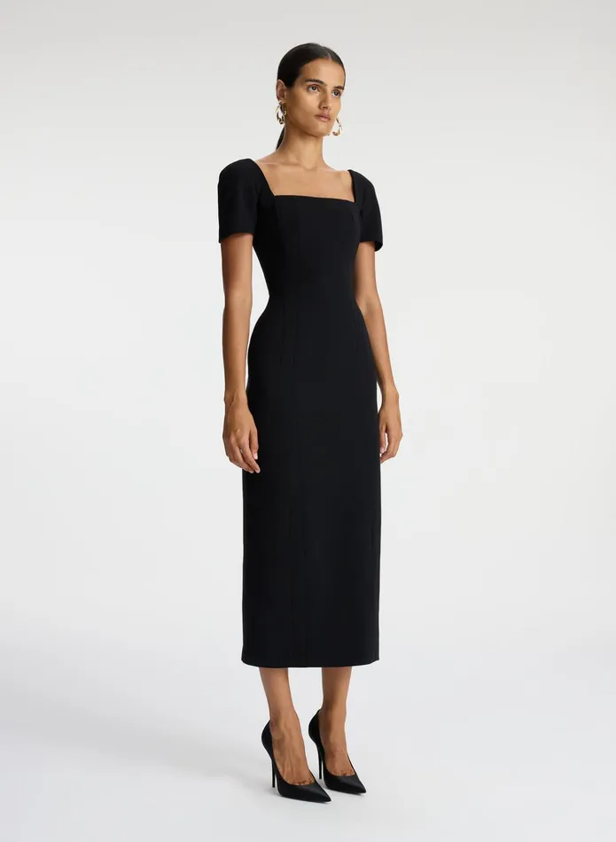 ALC Dresses Elvie Midi Dress Black 8211 Women