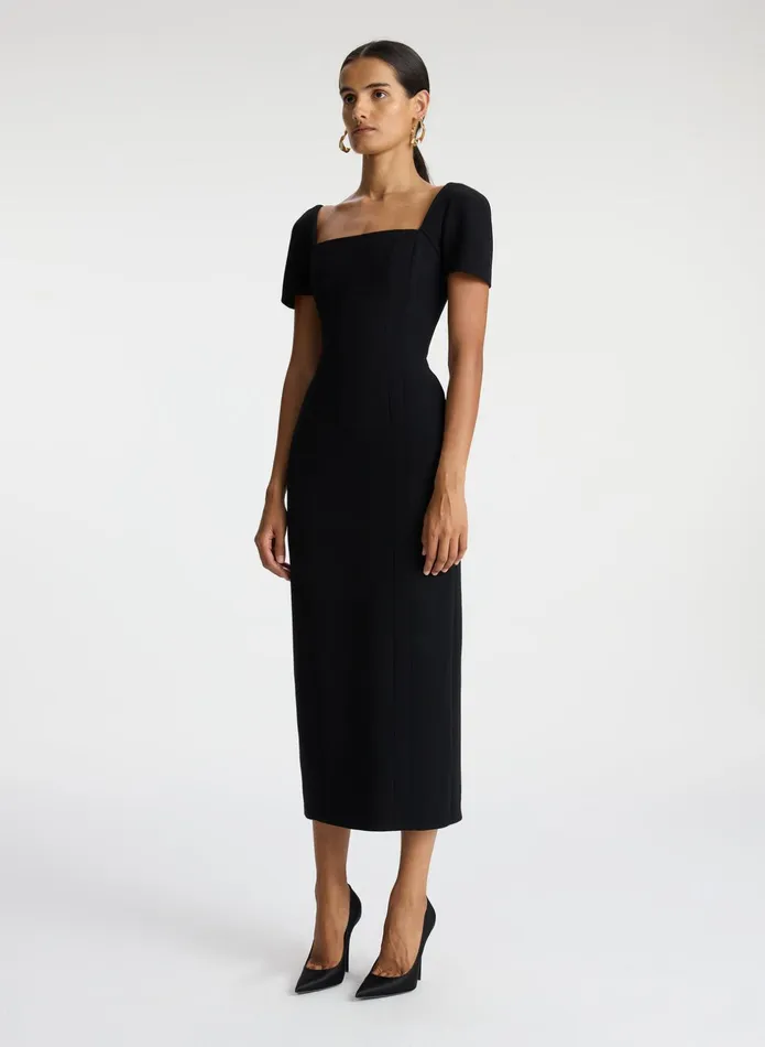 ALC Dresses Elvie Midi Dress Black 8211 Women