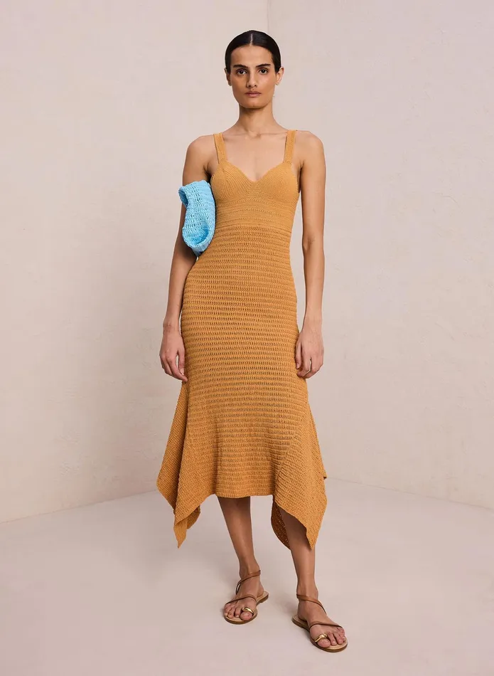 ALC Dresses Emeline Crotchet Midi Dress Bosc 8211 Women