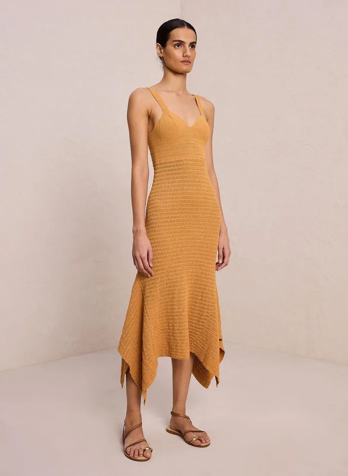 ALC Dresses Emeline Crotchet Midi Dress Bosc 8211 Women