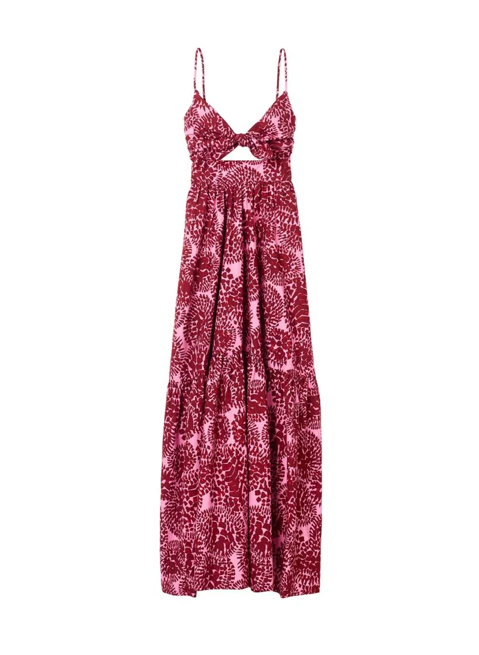 ALC Dresses Laura Cotton Maxi Dress Applerose Combo 8211 Women