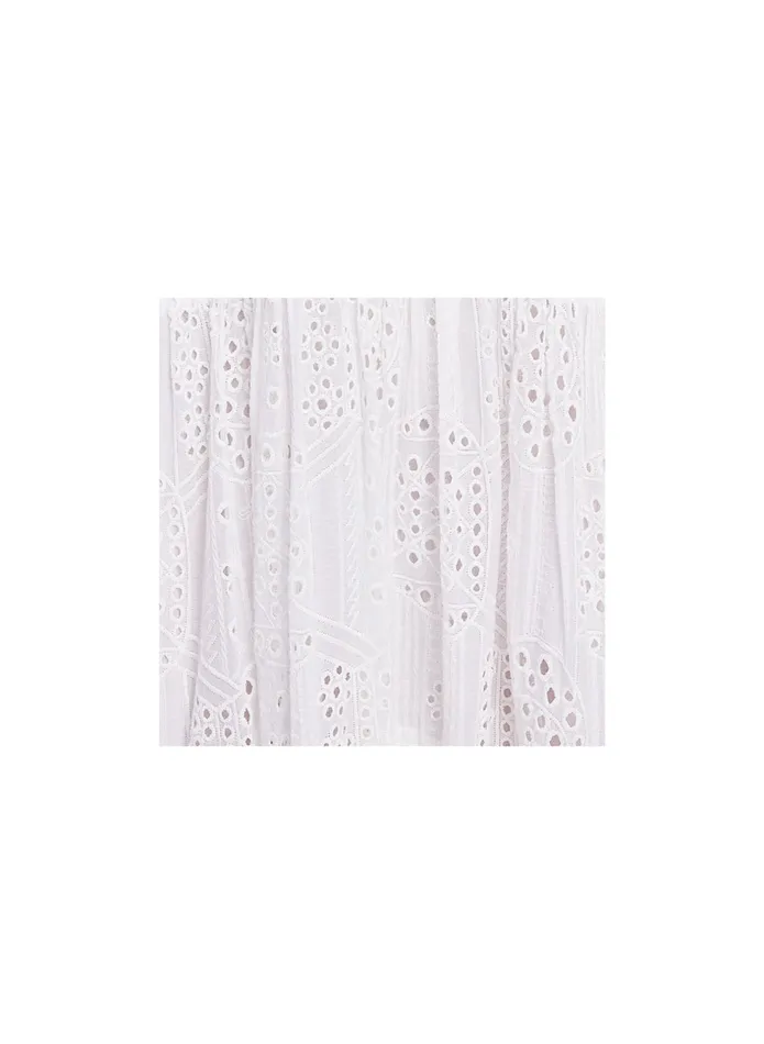 ALC Dresses Mackenna Eyelet Maxi Dress Whitecream 8211 Women