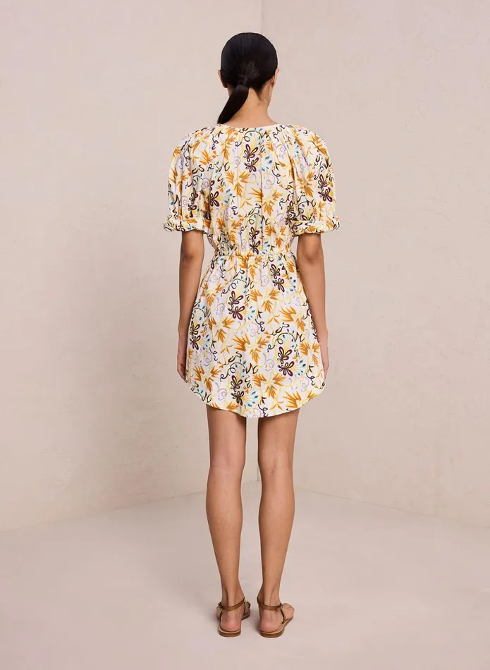 ALC Dresses Mia Cotton Mini Dress White Multi 8211 Women