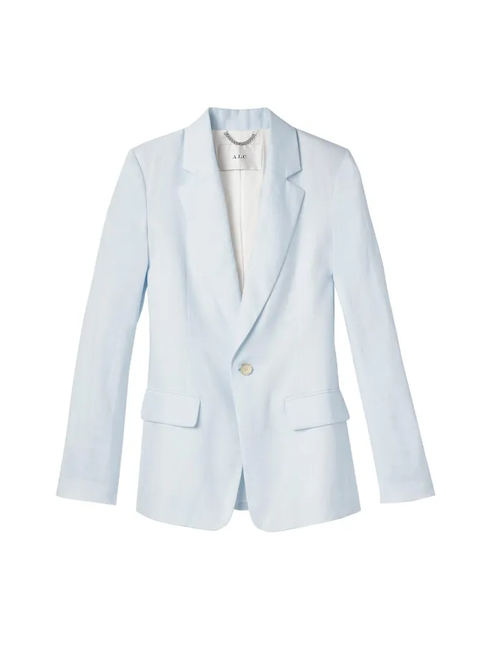 ALC Jackets and Coats Arlo Linen Jacket Ice Water 8211 Women