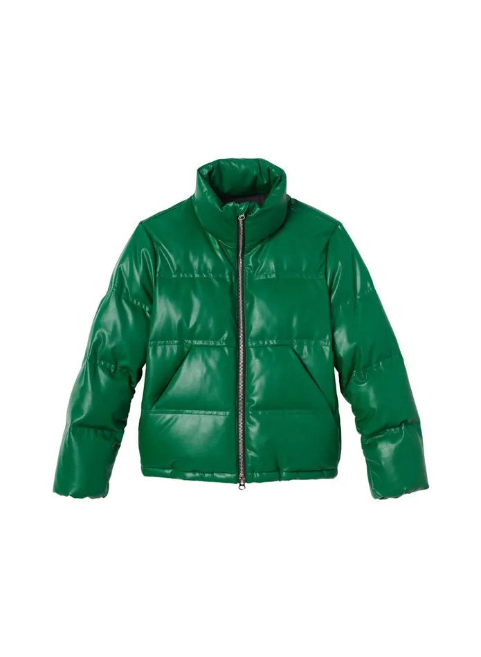 ALC Jackets and Coats Mila Vegan Leather Jacket Deep Forest 8211 Women