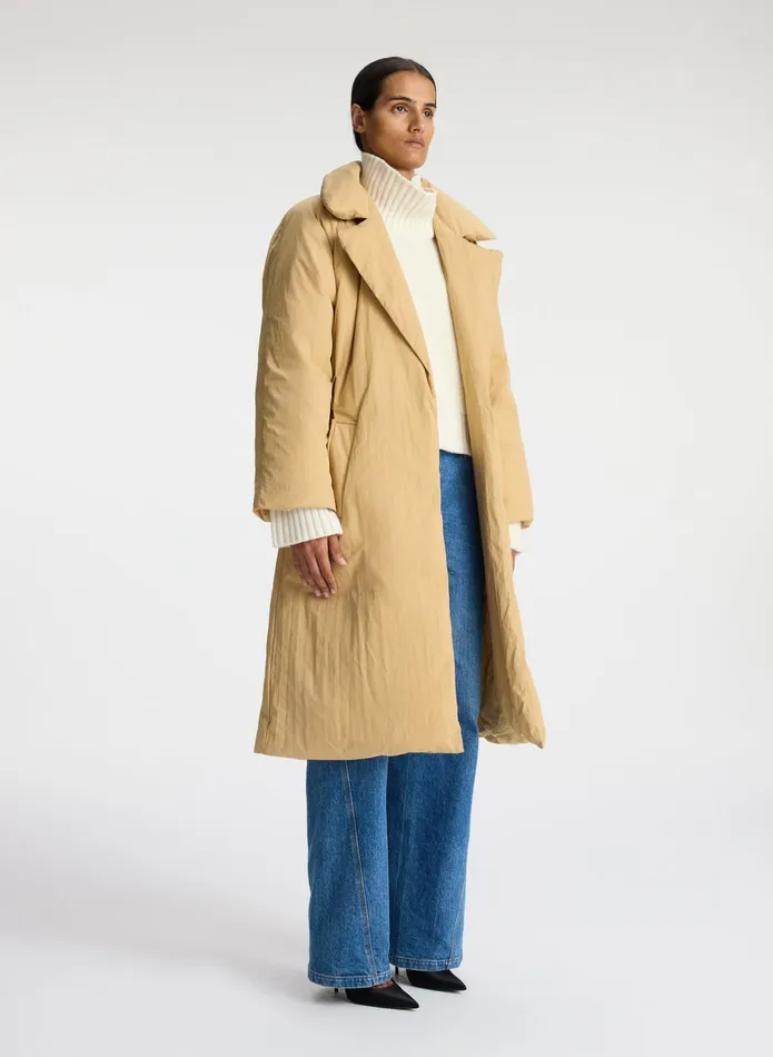 ALC Jackets and Coats Sterling Quilted Nylon Coat Light Sage 8211 Women