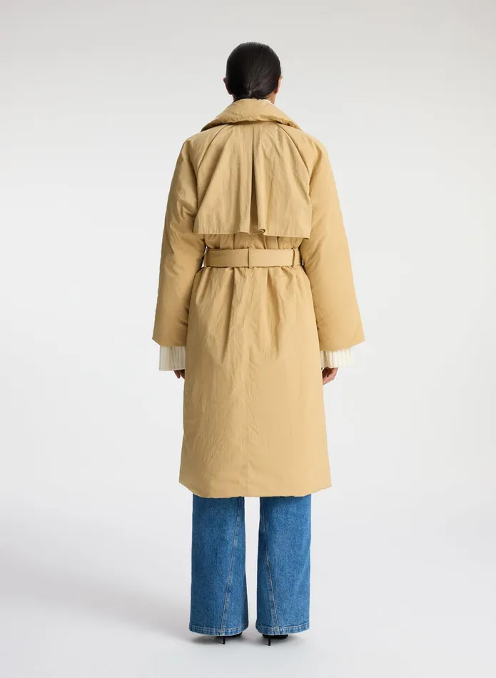 ALC Jackets and Coats Sterling Quilted Nylon Coat Light Sage 8211 Women