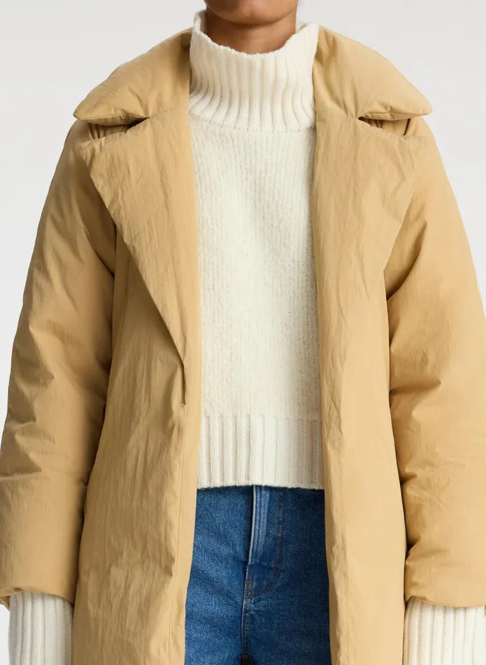 ALC Jackets and Coats Sterling Quilted Nylon Coat Light Sage 8211 Women