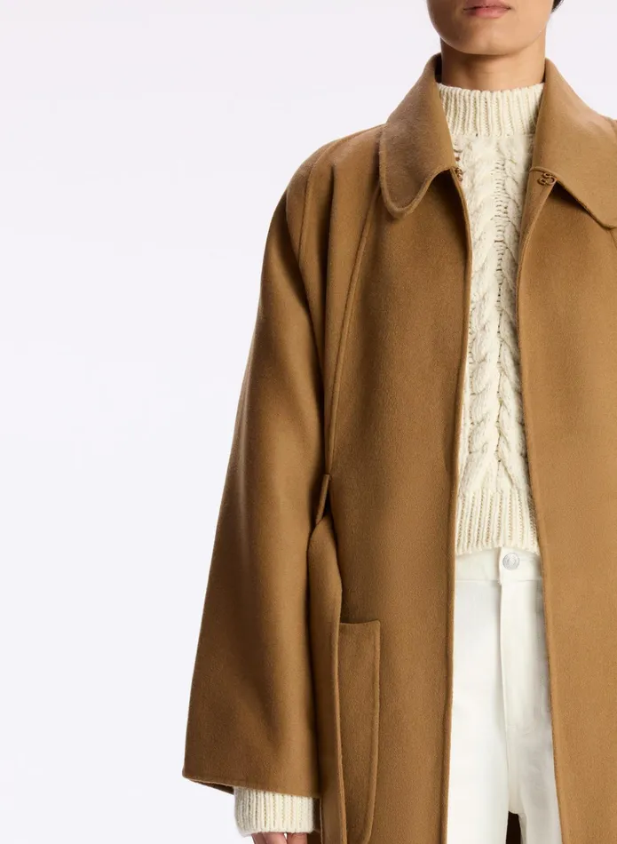 ALC Jackets and Coats Winslet Wool Coat Camel 8211 Women