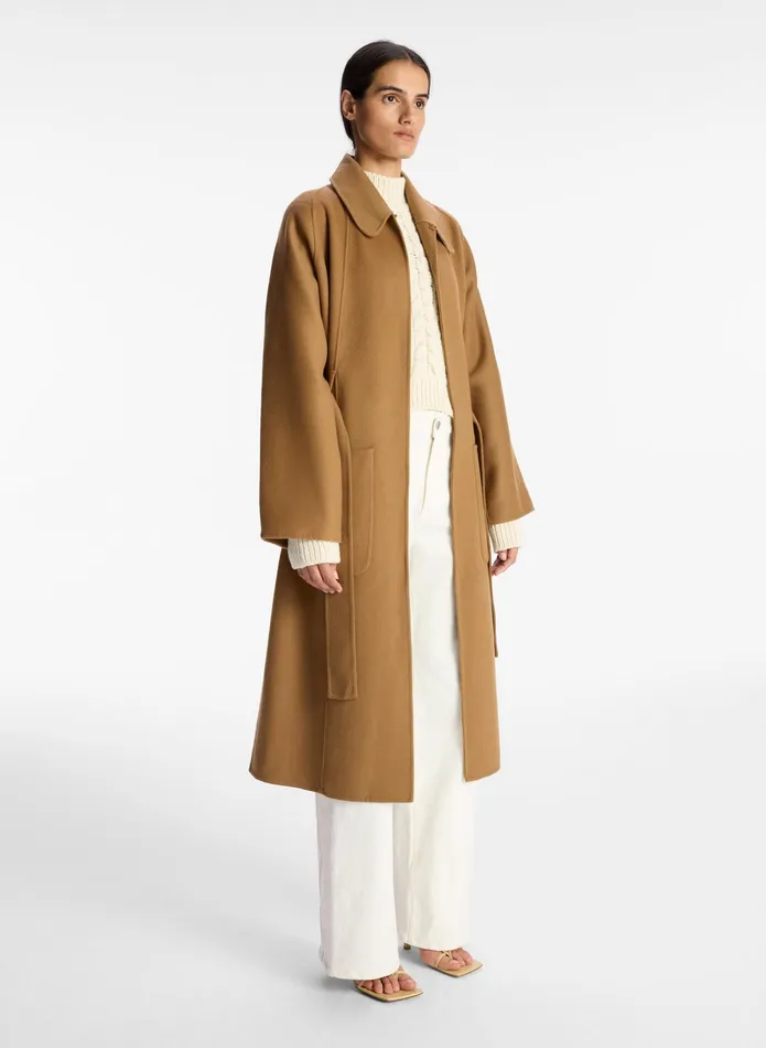 ALC Jackets and Coats Winslet Wool Coat Camel 8211 Women