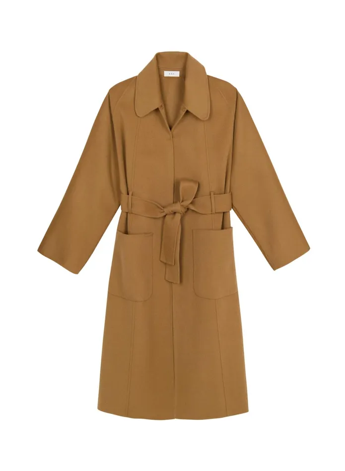 ALC Jackets and Coats Winslet Wool Coat Camel 8211 Women