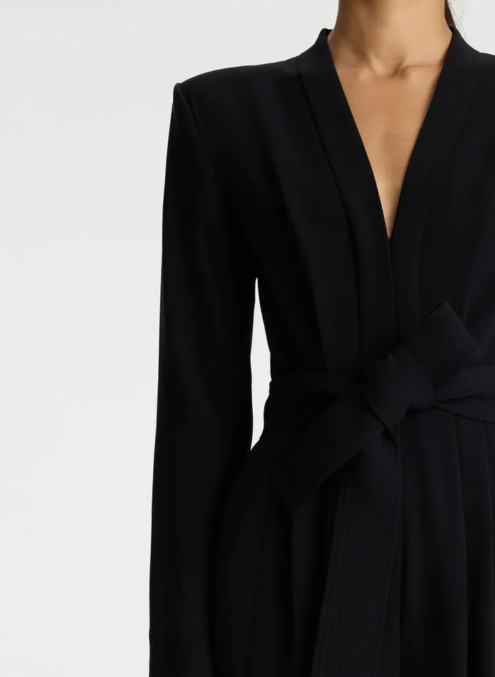 ALC Jumpsuits Kieran Ii WideLeg Jumpsuit Black 8211 Women