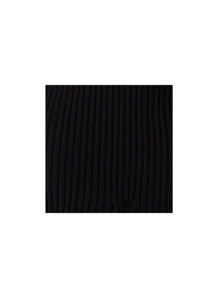 ALC Knitwear Cropped Atlas Rib Knit Top Black 8211 Women