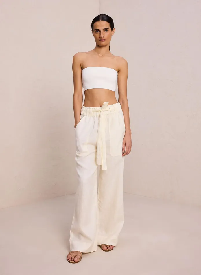 ALC Knitwear Dean Strapless Knit Bra Off White 8211 Women