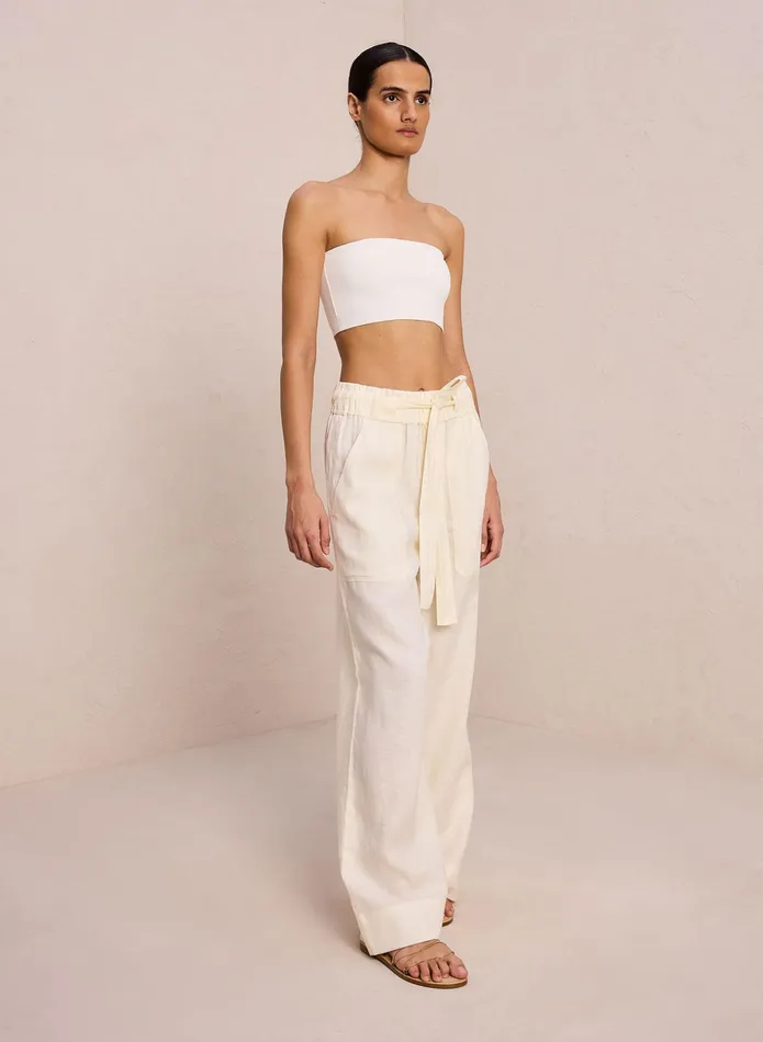 ALC Knitwear Dean Strapless Knit Bra Off White 8211 Women