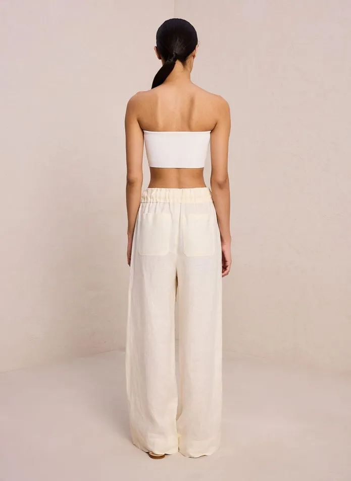 ALC Knitwear Dean Strapless Knit Bra Off White 8211 Women
