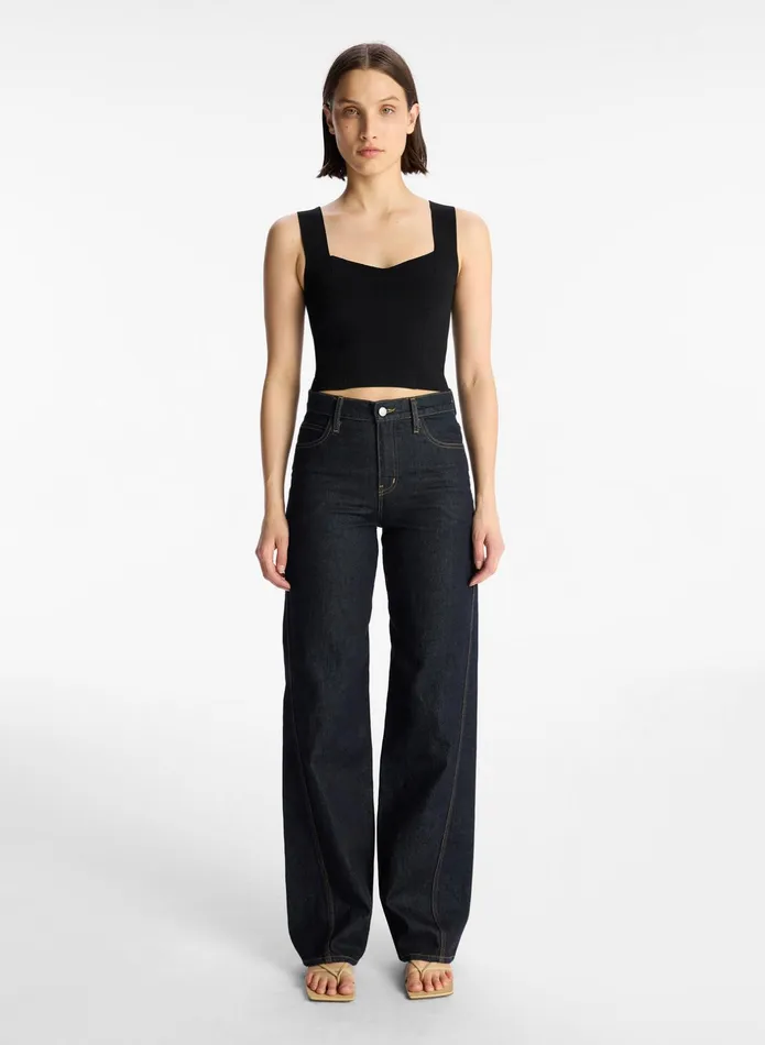 ALC Knitwear Jordana Knit Top Black 8211 Women
