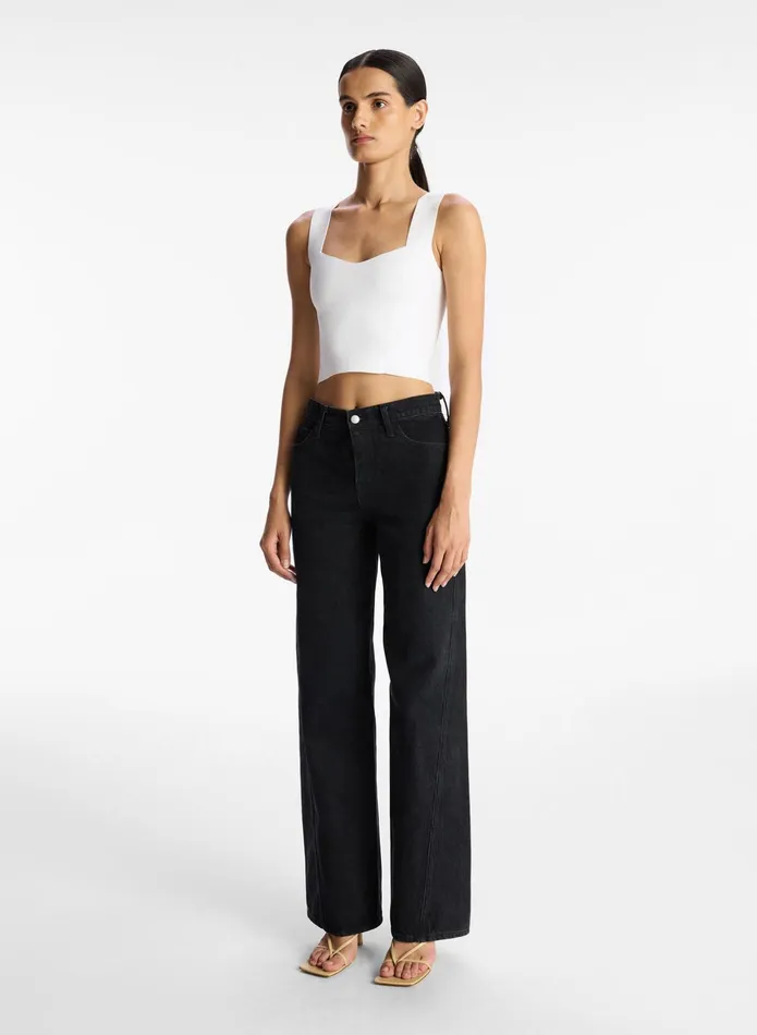 ALC Knitwear Jordana Knit Top White 8211 Women