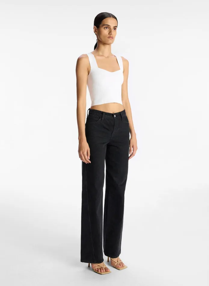 ALC Knitwear Jordana Knit Top White 8211 Women