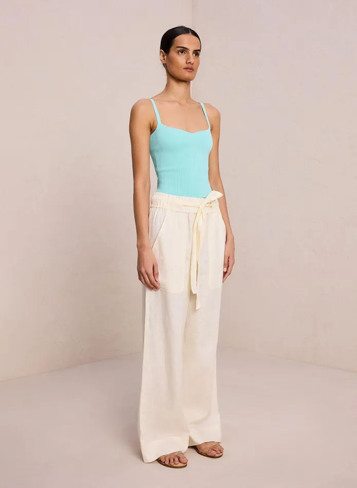 ALC Knitwear Milo Rib Knit Top Summer Dew 8211 Women