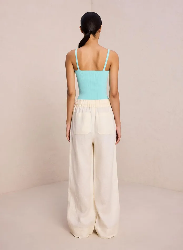 ALC Knitwear Milo Rib Knit Top Summer Dew 8211 Women
