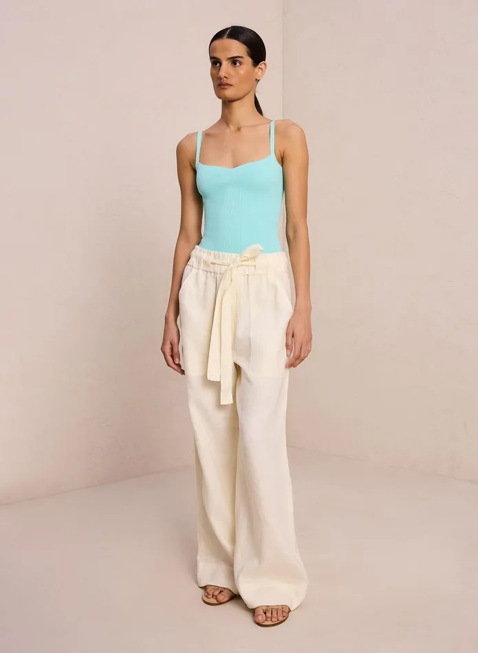 ALC Knitwear Milo Rib Knit Top Summer Dew 8211 Women