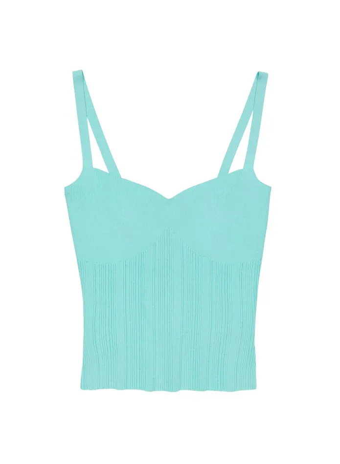 ALC Knitwear Milo Rib Knit Top Summer Dew 8211 Women