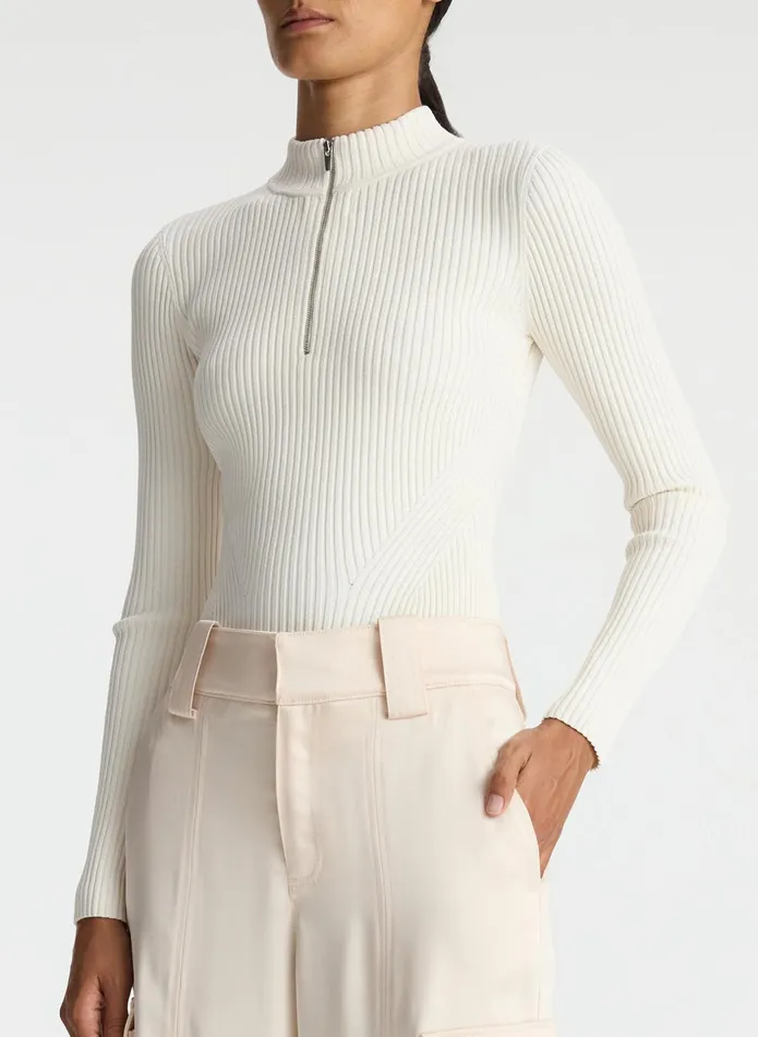 ALC Knitwear Noa Knit Top Almond Cream 8211 Women