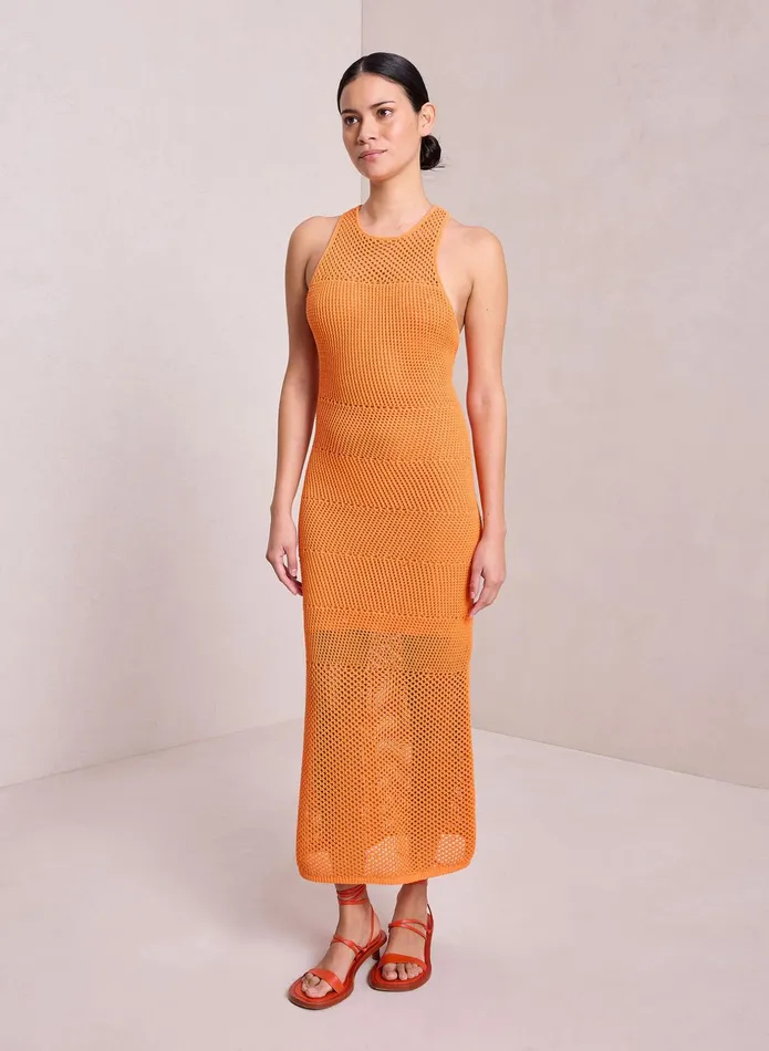 ALC Knitwear Roland Knit Midi Dress Clementine 8211 Women