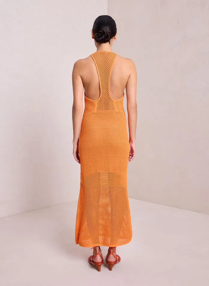 ALC Knitwear Roland Knit Midi Dress Clementine 8211 Women
